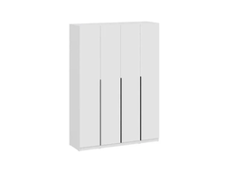 ШК 5 1600 шкаф четырехстворчатый распашной Белый текстурный
