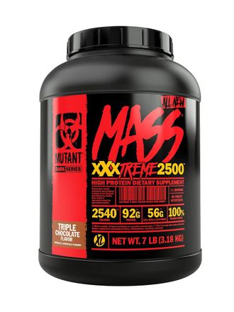 (Mutant Mass) XXXTREME 2500 7 lbs - (3180 г) - (ванильное мороженое)