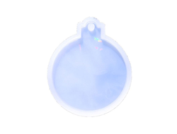 Молд силиконовый 7,5 см Елочная игрушка