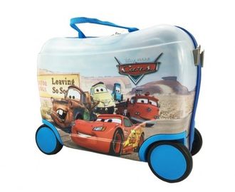 Детский чемодан на 4 колесах Тачки / Cars