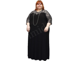 Изысканное нарядное платье БОЛЬШОГО размера Арт. 2275 (Цвет черный) Размеры 58-84