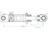 Гидроцилиндр подъёма цистерны Ц16-80-50-1000.11