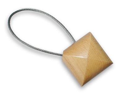 "Коломбо", деревянный подхватик для штор