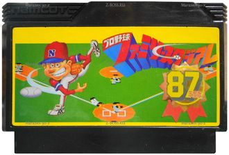 Family Stadium Baseball, Игра для Денди, Famicom Nintendo, made in Japan.