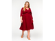 Праздничное платье Арт. 164206 (Цвет бордовый ) Размеры 48-74