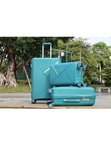 Комплект из 3х чемоданов Robez Полипропилен S,M,L бирюзовый