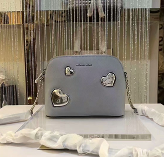 Сумка Michael Kors Cindy Hearts Crossbody Grey / Серая