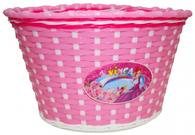 Корзинка для велосипеда детская на руль P04 для девочки