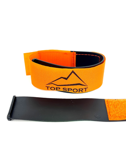 Липучки для горных лыж TopSport оранжевые
