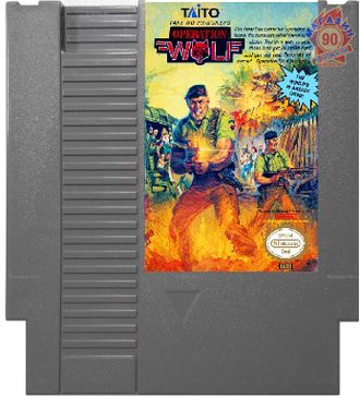 &quot;Operation wolf &quot;&quot; Игра для NES (Made in Japan)