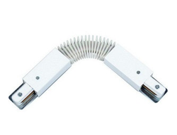 Коннектор (соединитель) гибкий для шинопровода трековых светодиодных светильников