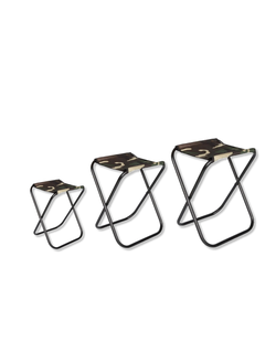 Стул туристический складной, малый (до 70кг) (труба металл. Ø 16мм)