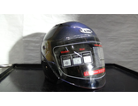 Шлем открытый 3/4 COBRA JK513, серый карбон(1), размеры L