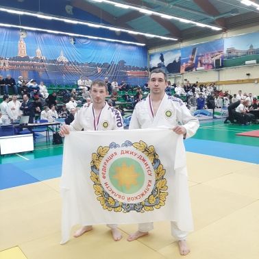 Андрей Рыжов и Артем Карпов - бронзовые призеры Чемпионата России по джиу-джитсу (ката-парное)