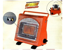 Туристический газовый обогреватель для палатки Portable Gas Heater BDN-100 (с переходником)