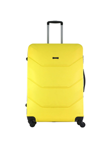 Пластиковый чемодан Freedom желтый размер L
