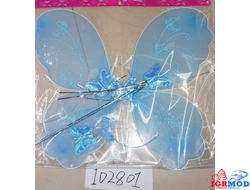 Набор бабочка (крылья,жезл,ободок) 47*41см, в пакете (КНР) арт.102801и
