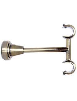 Кронштейн потолочный, универсальный(открытый), 19 и 19 мм