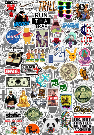 СтикерБук №6- Sticker Bombing Album №6