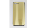 Защитная крышка iPhone 7/8 Plus зеркальная золотистая