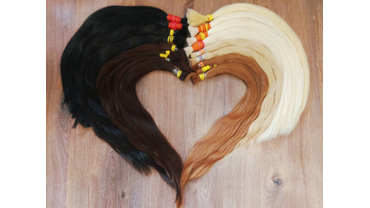 Натуральные славянские волосы для наращивания фото домашней мастерской Ксении Грининой