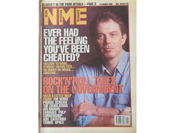 NME Magazine 14 March 1998 Tony Blair Cover Иностранные музыкальные журналы, Intpressshop