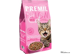 Premil Pillow Mix Cat Sensitive Премил Микс корм для кошек с чувствительным пищеварением ( подушечки )с  курицей 10 кг.
