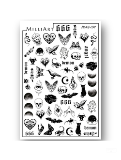 Слайдер-дизайн MilliArt Nails MAX-037