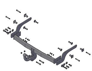 Фаркоп на Рено Сандеро НВ 2014-... / Сандеро Stepway 2014-... Фаркоп на Рено Сандеро НВ 2014-... / Сандеро Stepway 2014-...