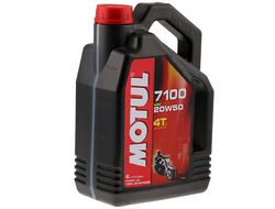 Масло моторное MOTUL 7100 4T 20W-50 4 л. синтетическое