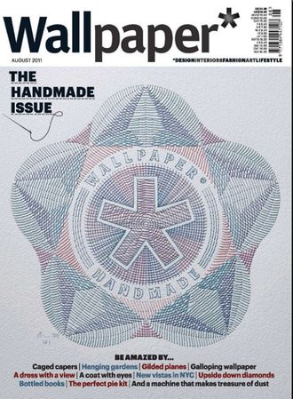 Wallpaper Magazine August 2011 Иностранные журналы об интерьере, Журналы о дизайне, Intpressshop