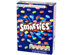 Драже Smarties Box 120гр (18 шт.)