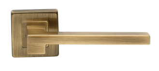 Дверные ручки Morelli Luxury "STONE" OBR Цвет - Бронза Дверные ручки Morelli Luxury "STONE" OBR Цвет - Бронза