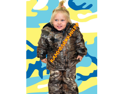 камуфляжный костюм для малышей зимний фото-1