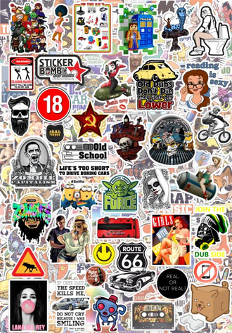 СтикерБук №7- Sticker Bombing Album №7