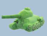 Плюшевая игрушка танк Т-34