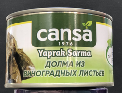 Долма из виноградных листьев с рисом (Yaprak Sarma), 400 гр., Cansa, Турция