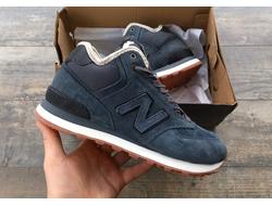 Кроссовки New Balance 574 Mid Gray зимние