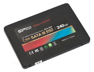 накопитель Silicon Power SSD 240Gb S55 SP240GBSS3S55S25 SATA3.0, 7mm