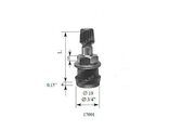 17001 Металлический вентиль (длина 29 мм) для б/к грузовых колес, D=15,7 мм