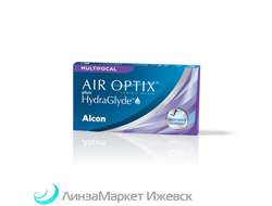 Мультифокальные контактные линзы Air Optix Aqua MultiFocal (Аир Оптик Аква) в ЛинзаМаркет Ижевск