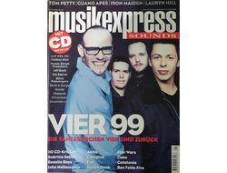Musikexpress Sounds Magazine Januar 2000 Beastie Boys, Иностранные музыкальные журналы, Intpressshop