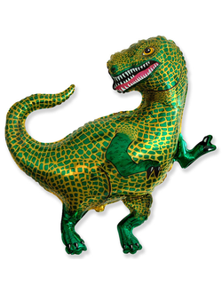 Фольгированный шар с гелием фигура "Тираннозавр"