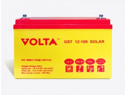 Гелевый аккумулятор Volta GST 12-100 SOLAR (12 В, 100 А*ч)