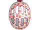 Шлем велосипедный ABUS Smiley 3.0 LED детский, розовый с клубникой