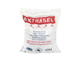 Соль таблетированная EXTRASEL, мешок 25кг (Турция)