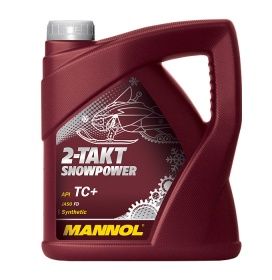 Масло моторное Mannol 2-T SNOWPOWER для 2-х тактных снегоходов - 4 л. (Синтетика) (1431) (MN7201-4)