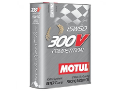 Масло моторное MOTUL 300V COMPETITION 15W-50 2 л. синтетическое