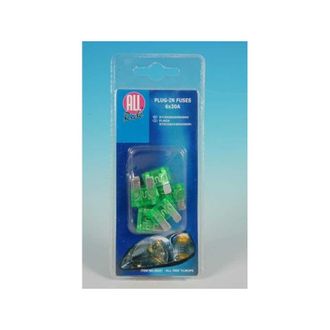 Предохранитель плоский автомобильный 30A ( набор 6 шт.), ALL RIDE Предохранитель плоский автомобильный 30A ( набор 6 шт.), ALL RIDE