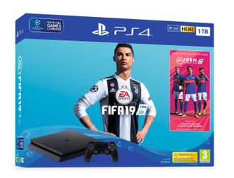 РlayStation 4 Slim (1TB) + FIFA19